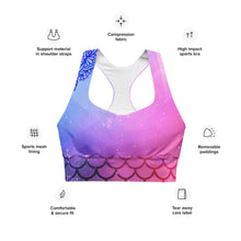 Load image into Gallery viewer, Believe in Magic Longline sports bra