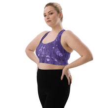 Load image into Gallery viewer, Dreamcatcher Third Eye Longline Sports Bra