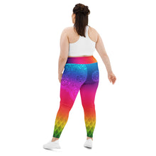 Load image into Gallery viewer, Rainbow Slayer Crown Chakra Curvy Leggings