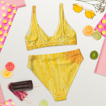 Load image into Gallery viewer, Solar Flare Manipura Eco-Friendly Hot Yoga Recycled High-Waisted Bikini