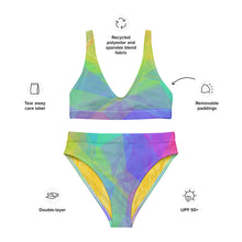 Load image into Gallery viewer, Kundalini Queen π Recycled High-Waisted Bikini: Slay the Waves with Style