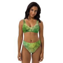 Load image into Gallery viewer, Force of Nature Quan Yin Anahata Hot Yoga Eco-Friendly High-Waisted Bikini