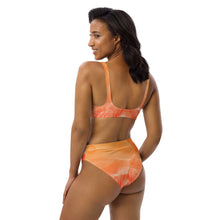 Load image into Gallery viewer, Tigress Inferno π Recycled High-Waisted Bikini: Unleash Your Fiery Beach Spirit
