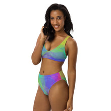 Load image into Gallery viewer, Kundalini Queen π Recycled High-Waisted Bikini: Slay the Waves with Style