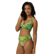 Load image into Gallery viewer, Force of Nature Quan Yin Anahata Hot Yoga Eco-Friendly High-Waisted Bikini