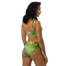 Load image into Gallery viewer, Force of Nature Quan Yin Anahata Hot Yoga Eco-Friendly High-Waisted Bikini