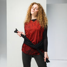 Load image into Gallery viewer, Red Hot Lava Recycled unisex basketball jersey
