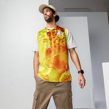 Load image into Gallery viewer, Sun Leopard Recycled unisex basketball jersey