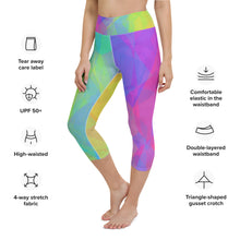 Load image into Gallery viewer, Kundalini Queen Yoga Capri Leggings