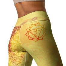 Load image into Gallery viewer, Sun Warrior Manipura Yoga Leggings