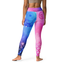 Load image into Gallery viewer, Truth-Teller's Triumph: Believe in Magic Vishuddha Yoga Leggings