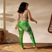 Load image into Gallery viewer, Force of Nature Quan Yin Anahata Yoga Leggings