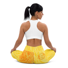 Load image into Gallery viewer, Solar Flare Manipura Yoga Leggings