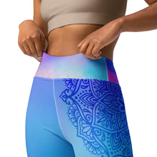Load image into Gallery viewer, Mermaids are Real Vishuddha Yoga Leggings