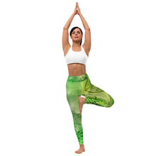 Load image into Gallery viewer, Force of Nature Quan Yin Anahata Yoga Leggings