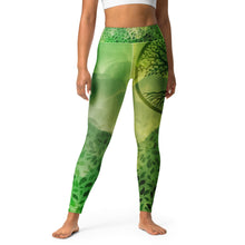 Load image into Gallery viewer, Force of Nature Quan Yin Anahata Yoga Leggings