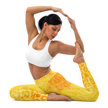 Load image into Gallery viewer, Solar Flare Manipura Yoga Leggings
