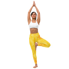 Load image into Gallery viewer, Solar Flare Manipura Yoga Leggings