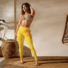 Load image into Gallery viewer, Solar Flare Manipura Yoga Leggings