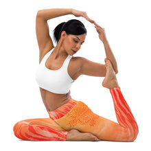 Load image into Gallery viewer, Tigress Inferno Svadisthana Yoga Leggings