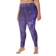 Load image into Gallery viewer, Fly By Night Third Eye Chakra Dreamcatcher Yoga Leggings