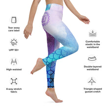 Load image into Gallery viewer, Nirvana Vishuddha Yoga Leggings