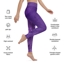 Load image into Gallery viewer, Stormy Ajna Yoga Leggings