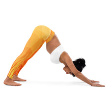 Load image into Gallery viewer, Flame Tiger Sacral Mandala Yoga Leggings