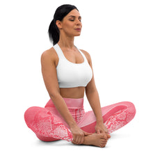 Load image into Gallery viewer, Rose Quartz Snake Root Chakra Mandala Yoga Leggings