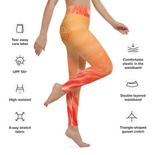 Load image into Gallery viewer, Tigress Inferno Svadisthana Yoga Leggings