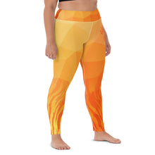 Load image into Gallery viewer, Flame Tiger Sacral Mandala Yoga Leggings