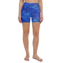 Load image into Gallery viewer, Little Mermaid Yoga Shorts