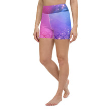 Load image into Gallery viewer, Believe in Magic Yoga Shorts