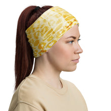 Load image into Gallery viewer, Sunshine Leopard Solar Plexus Mandala Hot Yoga Headband