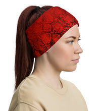 Load image into Gallery viewer, Red Hot Lava Snake Root Chakra Mandala Hot Yoga Headband