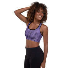 Load image into Gallery viewer, Fly By Night Third Eye Chakra Dreamcatcher Padded Sports Bra