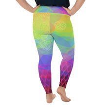 Load image into Gallery viewer, Kundalini Queen Crown Chakra Curvy Leggings