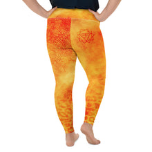 Load image into Gallery viewer, Wild Fire Solar Plexus Chakra Curvy Leggings