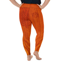 Load image into Gallery viewer, Tiger Sacral Chakra Curvy Leggings