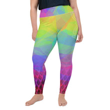Load image into Gallery viewer, Kundalini Queen Crown Chakra Curvy Leggings