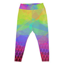 Load image into Gallery viewer, Kundalini Queen Crown Chakra Curvy Leggings