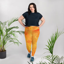 Load image into Gallery viewer, Wild Fire Solar Plexus Chakra Curvy Leggings