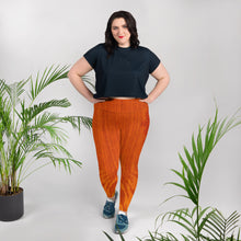 Load image into Gallery viewer, Tiger Sacral Chakra Curvy Leggings