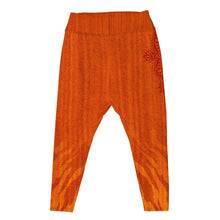 Load image into Gallery viewer, Tiger Sacral Chakra Curvy Leggings