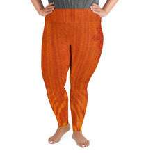 Load image into Gallery viewer, Tiger Sacral Chakra Curvy Leggings