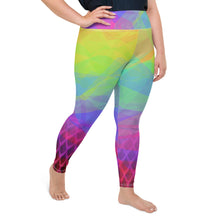 Load image into Gallery viewer, Kundalini Queen Crown Chakra Curvy Leggings