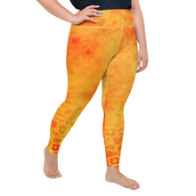 Load image into Gallery viewer, Wild Fire Solar Plexus Chakra Curvy Leggings