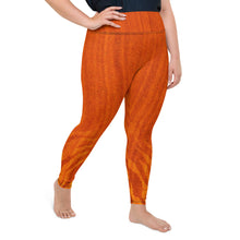 Load image into Gallery viewer, Tiger Sacral Chakra Curvy Leggings