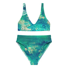 Load image into Gallery viewer, Boundless Love Synergy Anahata Eco-Friendly Hot Yoga High-Waisted Bikini