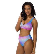 Load image into Gallery viewer, Mermaids Are Real Eco-Friendly High-Waisted Hot Yoga Bikini: Dive into Style and Sustainability!